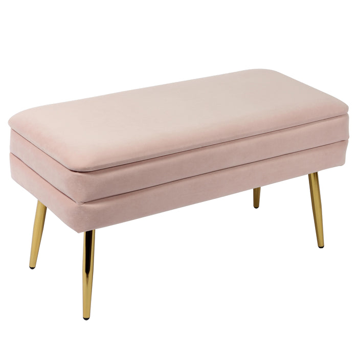 Ziva - Velvet Storage Bench