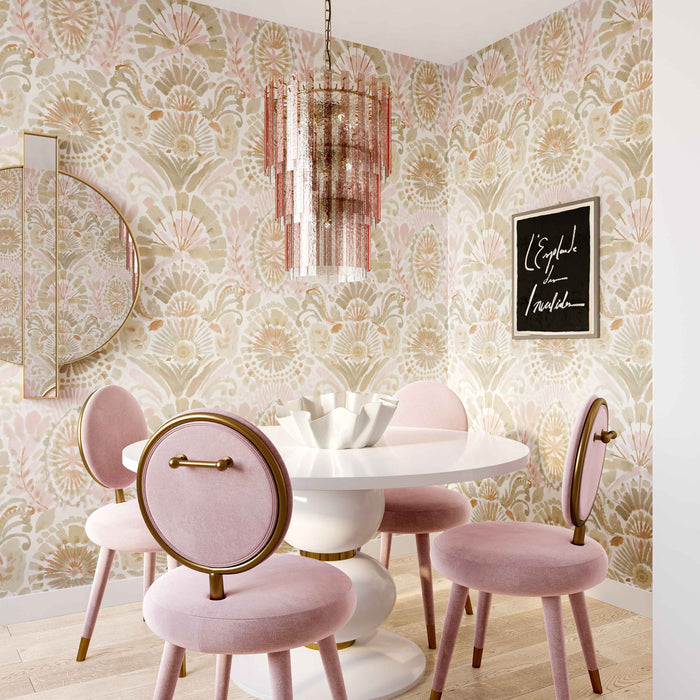 Hampshire Pink Acrylic 3-Tier Chandelier - DecorGalore4U