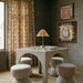 Tomlin - Game Table And Ottoman Set - DecorGalore4U