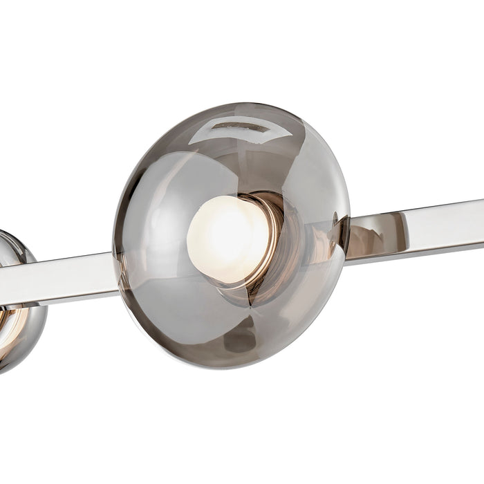 Orbis Linea Chandelier // Polish Nickel