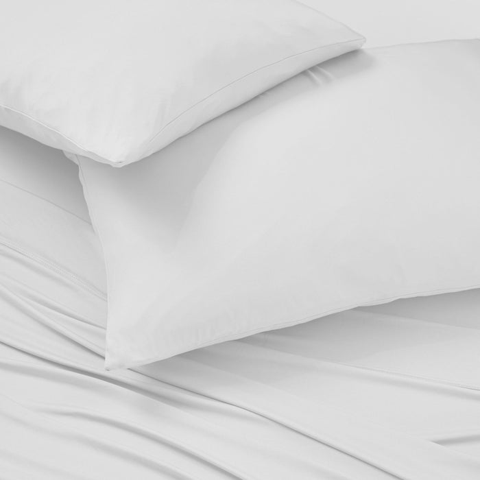 Ver-Tex - Split Head King Sheet Set - Bright White