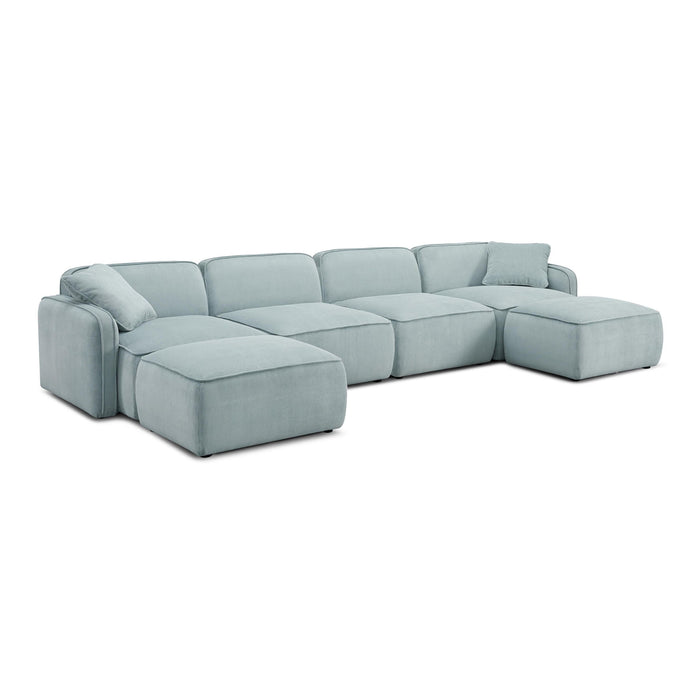 Travie - 6-Piece Modular U-Sectional