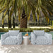Saint Tropez - Stuffed Outdoor Armchair - DecorGalore4U