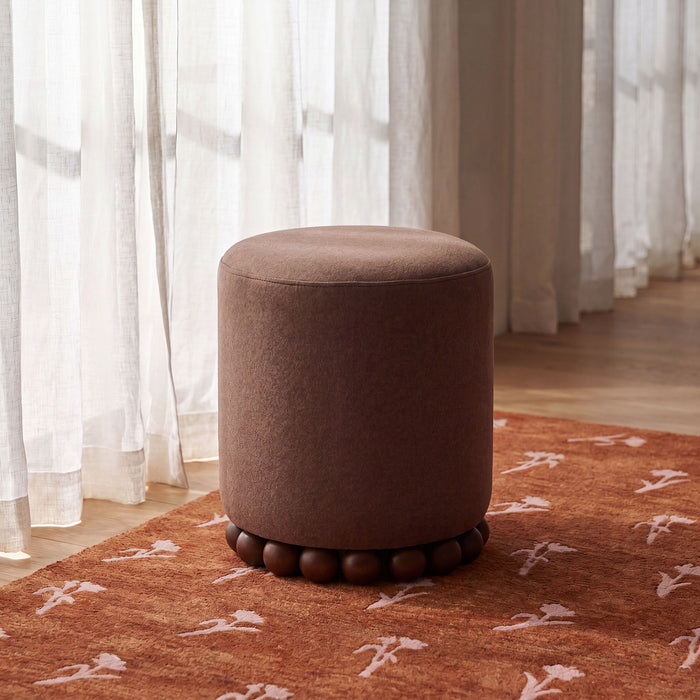 Dex - Performance Vegan Mohair Ottoman