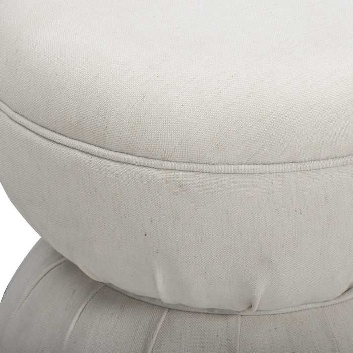 Tomlin - Gaming Ruched Ottoman - DecorGalore4U
