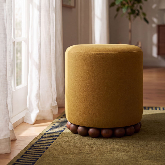 Dex - Performance Vegan Mohair Ottoman