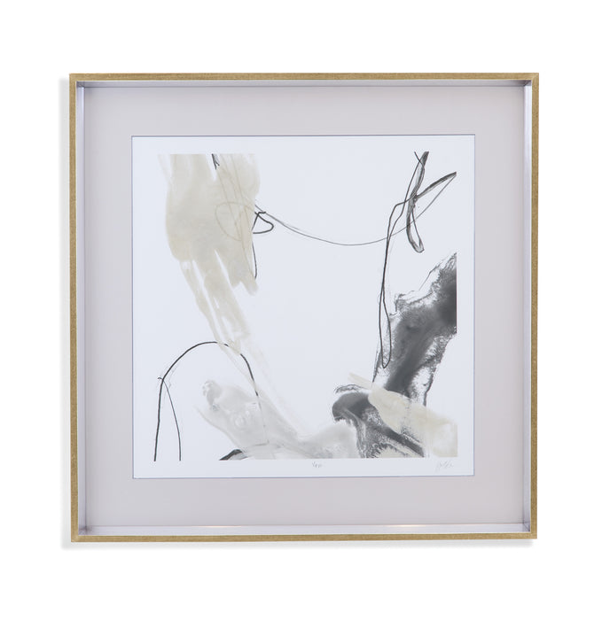 Monochrome Momentum II Framed Print