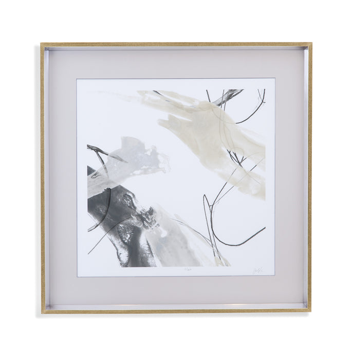 Monochrome Momentum IV Framed Print