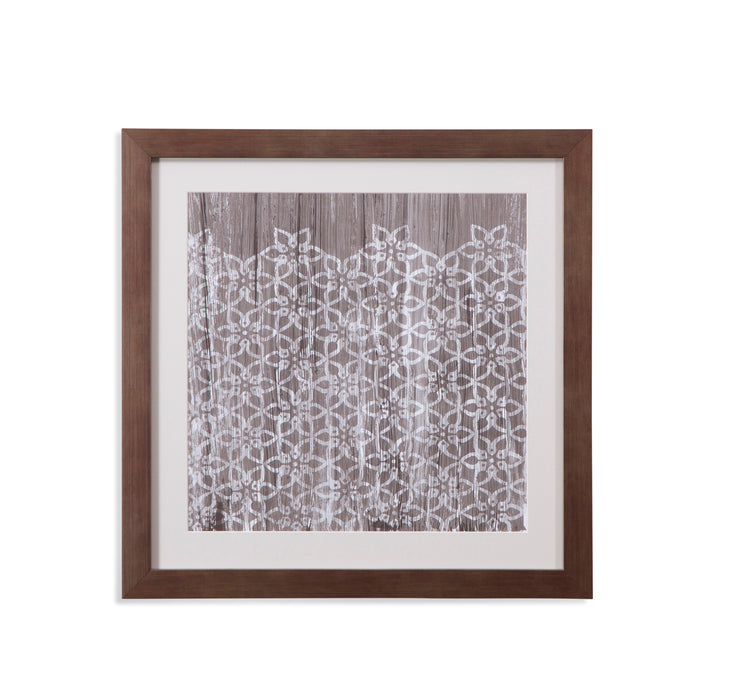 Weathered Wood Patterns IX Framed Print