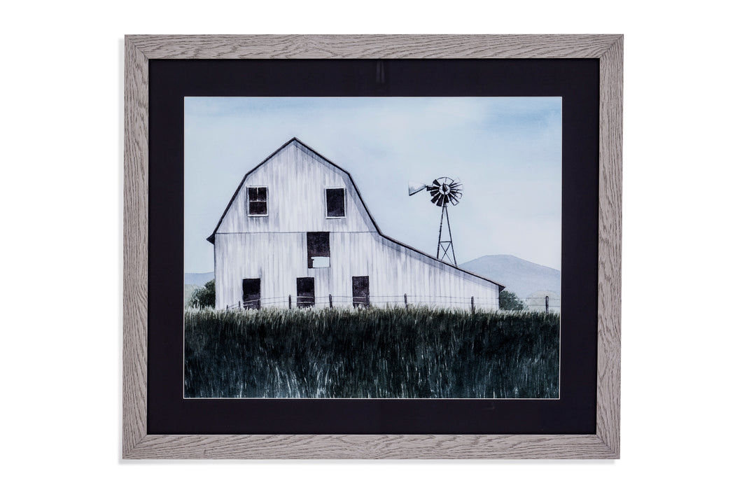 Bygone Barn I Framed Print