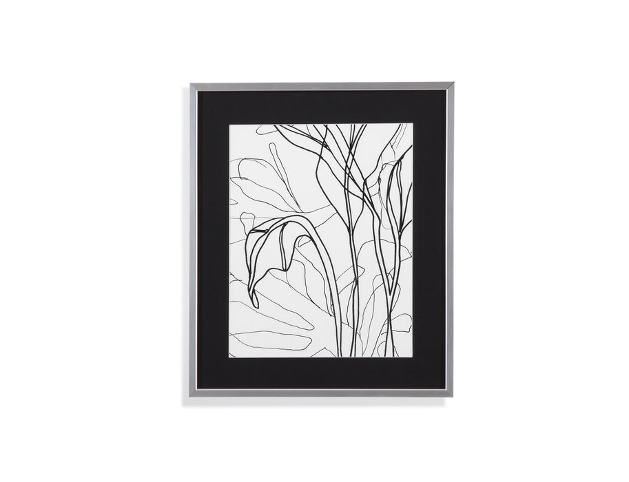 Tropical Lines IV Framed Print