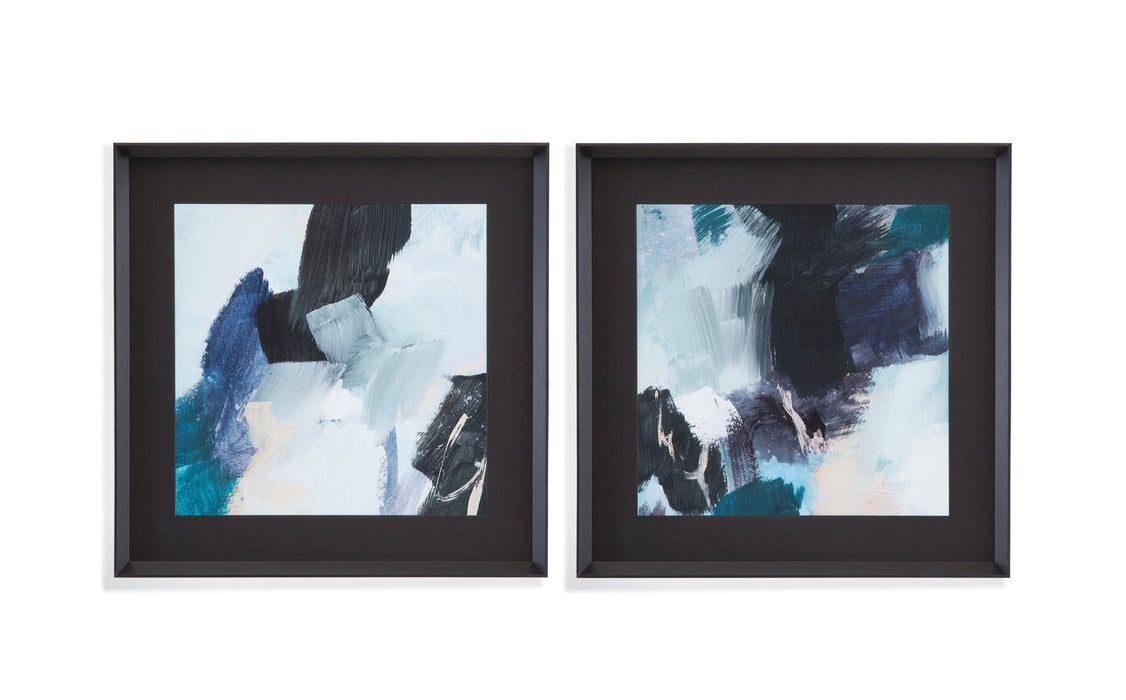 Velvet Riverbed Framed Print Set of 2