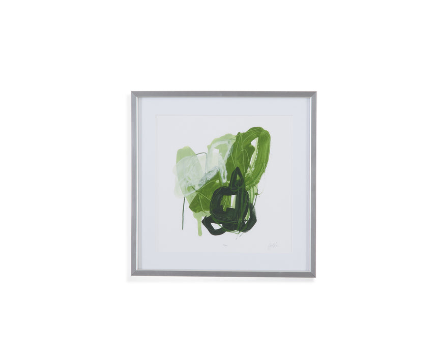 Jade Schematic IV Framed Print