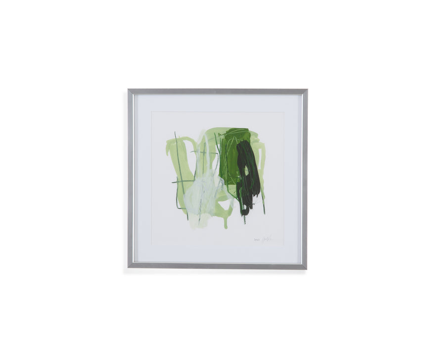 Jade Schematic VII Framed Print