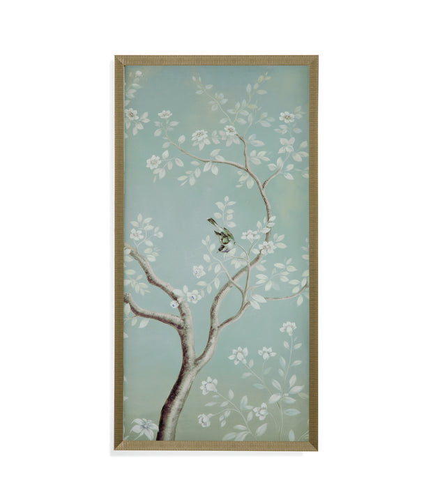 Birds & Flowers II Framed Print