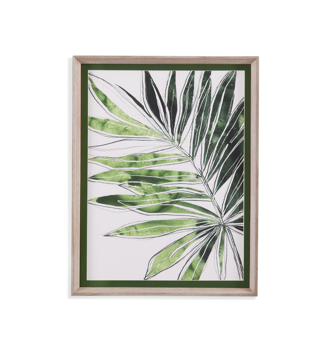 Expressive Palm II Framed Print