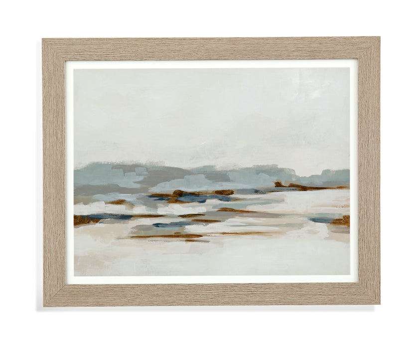 Neutral Coast I Framed Print