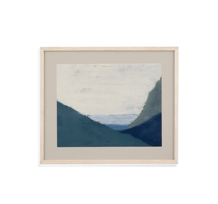 Muted Coast II Framed Print