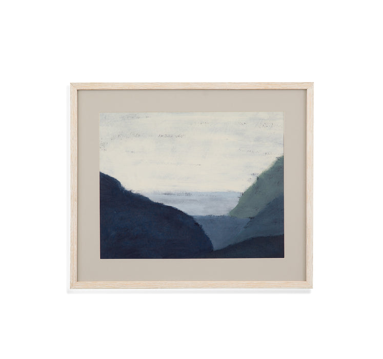 Muted Coast I Framed Print