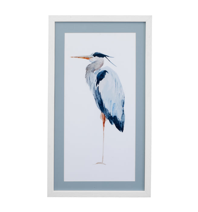 Heron III Framed Print