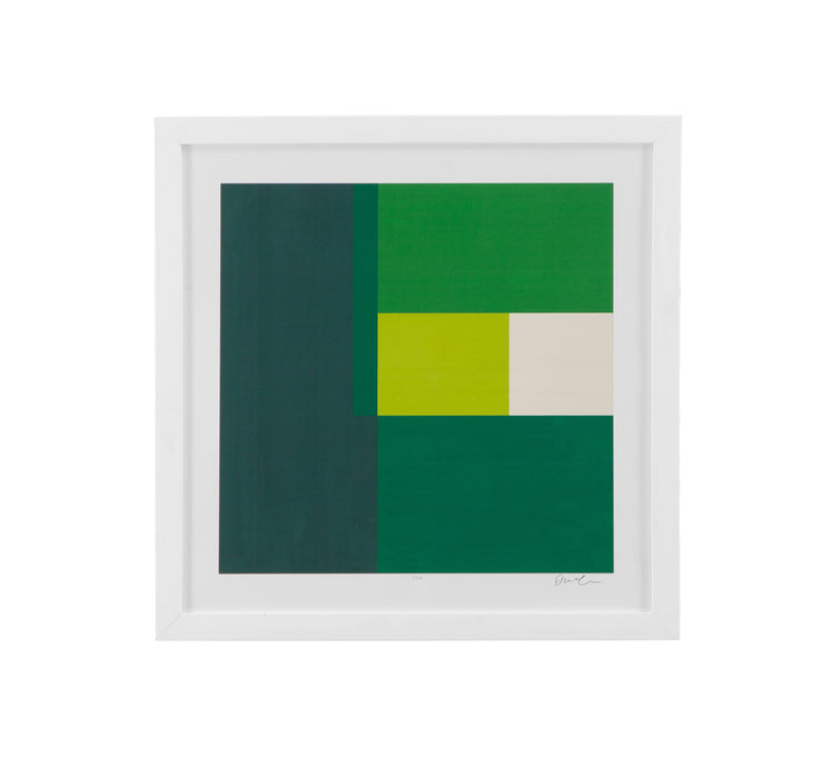 Emerald Centerpoint III Framed Print