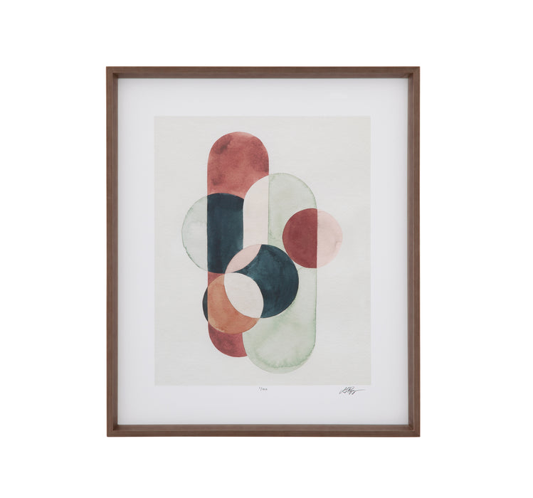 Loops and Bounds II Framed Print