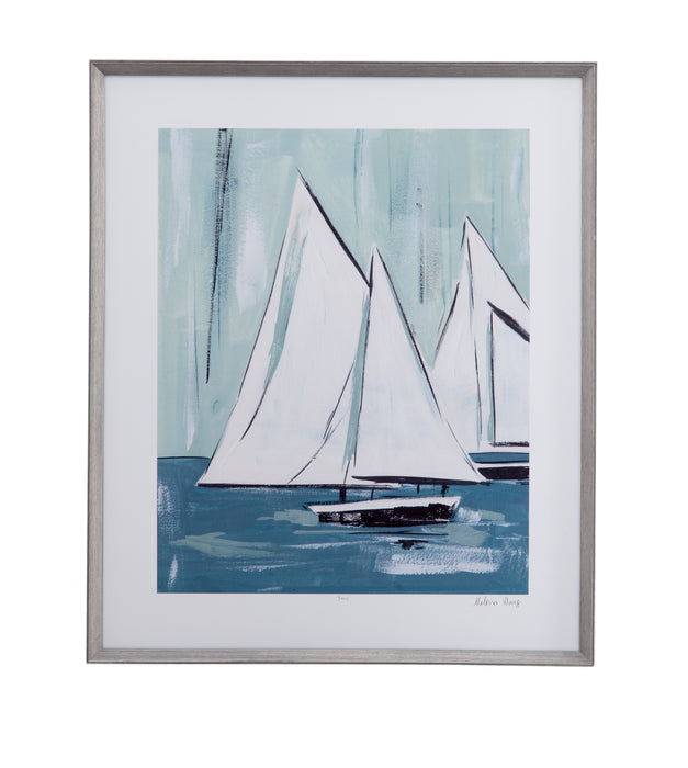 Sailing Winds I Framed Print