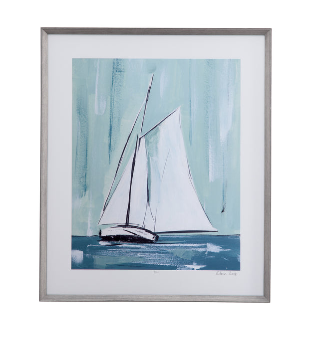 Sailing Winds II Framed Print