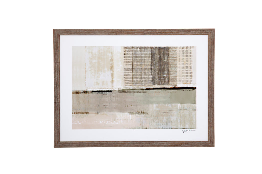 Across the Abstract Bay I Framed Print