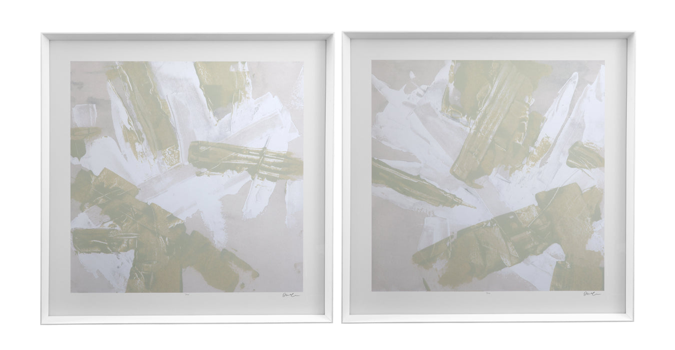 Ice Rhythm Framed Print Set of 2