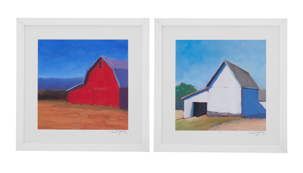 Homestead Barn Framed Print Set of 2