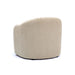Pamela - Chenille Tassel Lounge Chair - Tan - DecorGalore4U