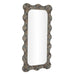 Charlene - 39" x 75" Squiggle Wall Mirror - Watercolor Print - DecorGalore4U