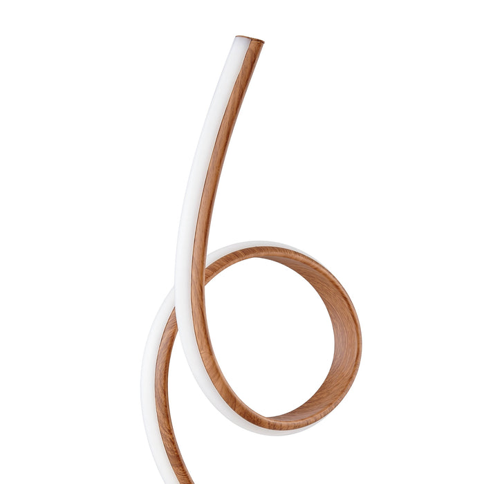 Amsterdam LED with Touch Dimmer Table Lamp // Light Wood