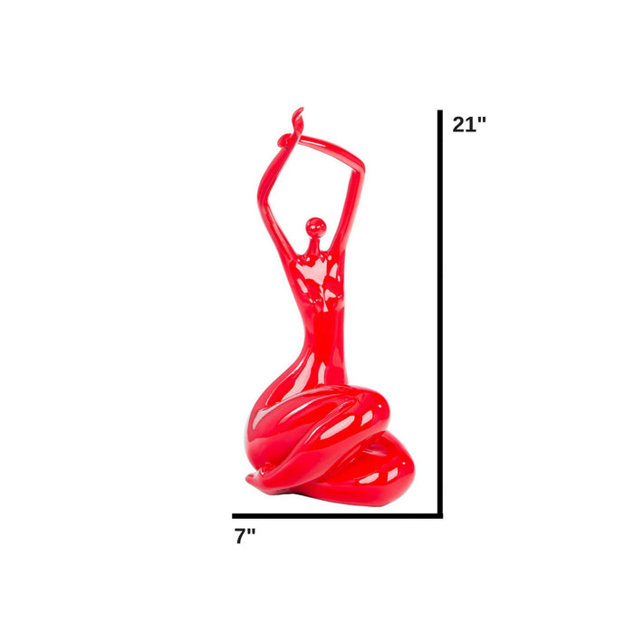 Elizabeth Sculpture // Large Red