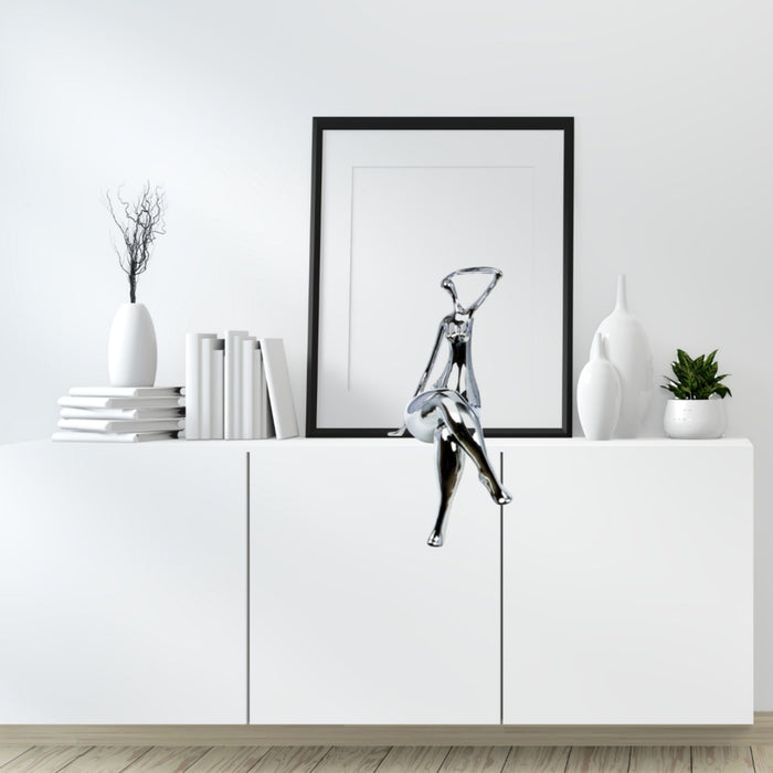 Isabella Sculpture // Small Chrome