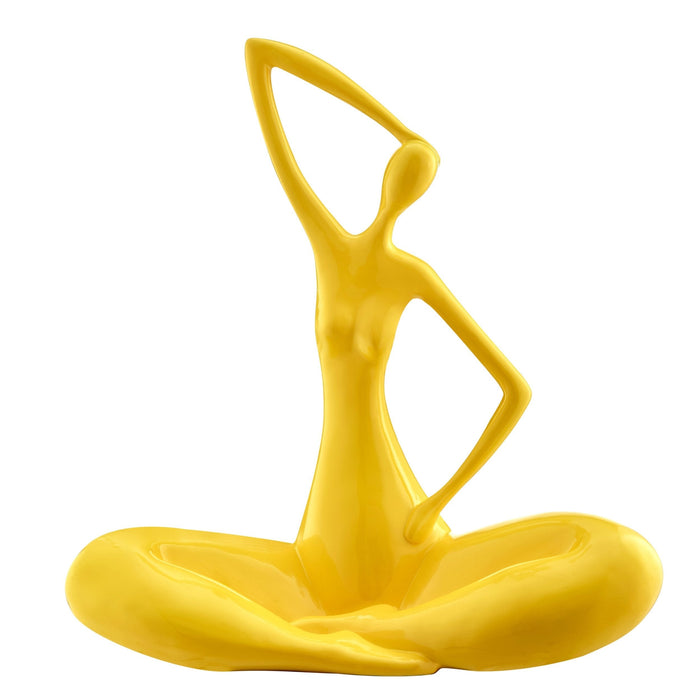 The Diana Sculpture // Large, Yellow