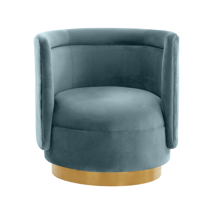 Remy - Velvet Swivel Chair