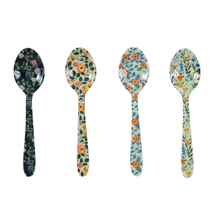 Planted - Tea Spoons (Set of 4) - Multi - DecorGalore4U