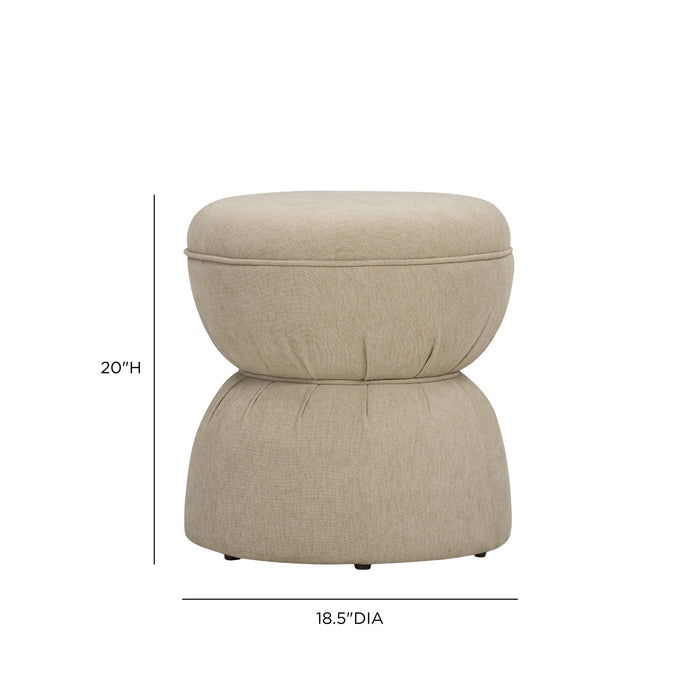 Tomlin - Gaming Ruched Ottoman - DecorGalore4U