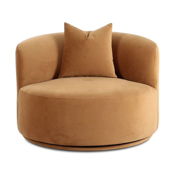 Fickle - Velvet Swivel Chair