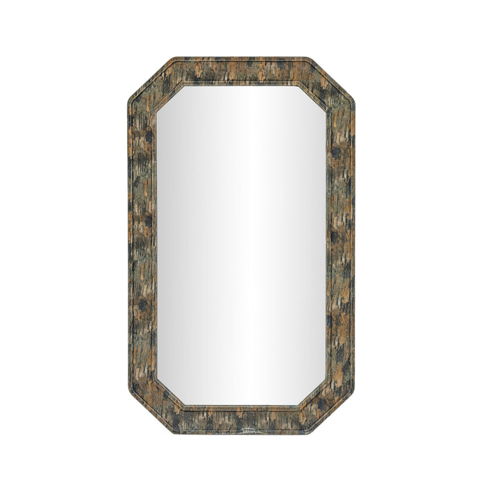 Charlene - 35" x 59" Jewel Wall Mirror - Watercolor Print - DecorGalore4U