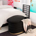 Lillian - Velvet Storage Bench - DecorGalore4U