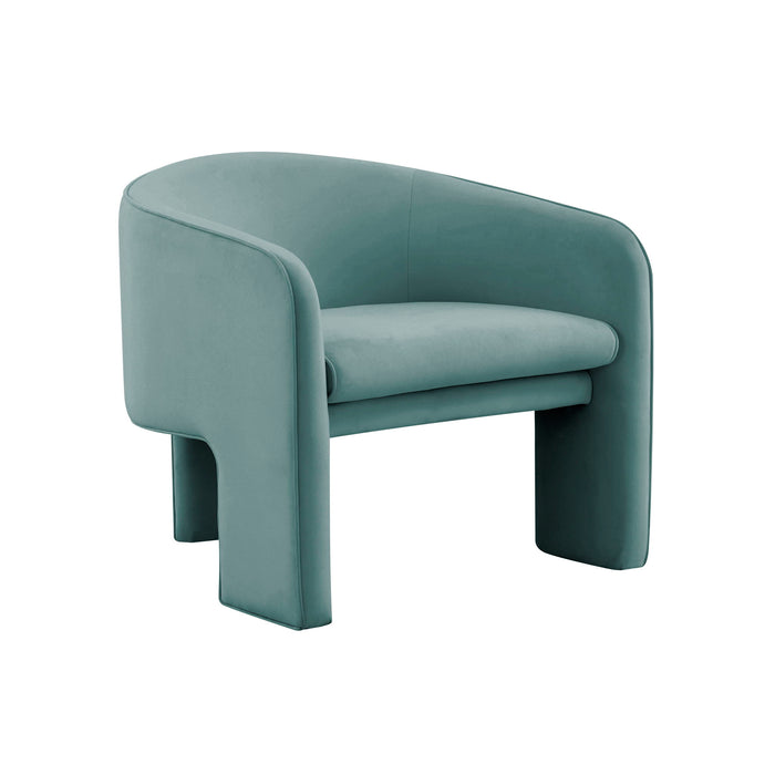 Marla - Velvet Accent Chair - DecorGalore4U