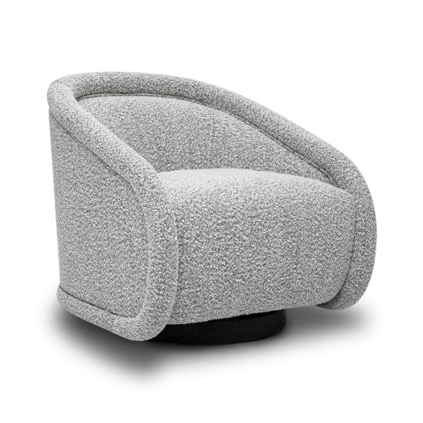 Rory - Boucle Swivel Chair