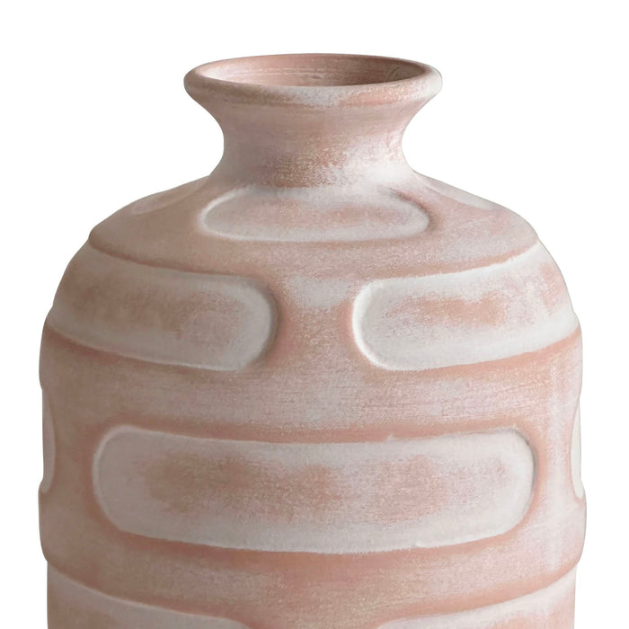 Earthenware - Retro Vase - Terracotta