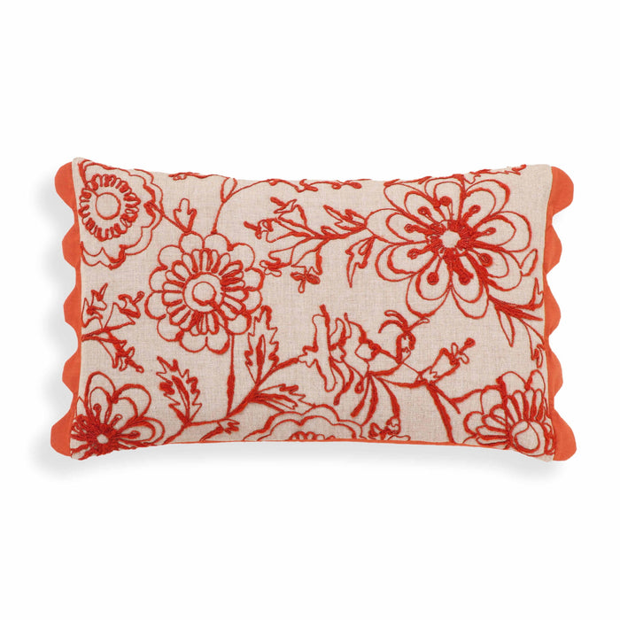Portia - 20" x 12" Accent Cushion Cover - Orange