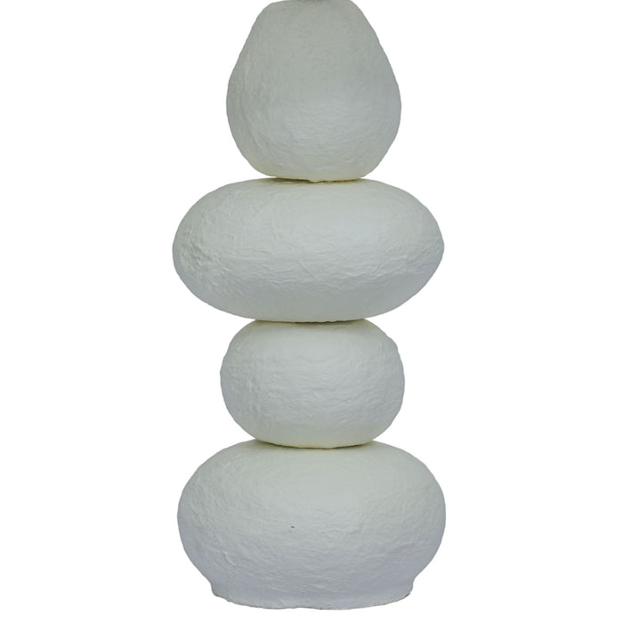 Pebble - Papier Mache Lamp - DecorGalore4U