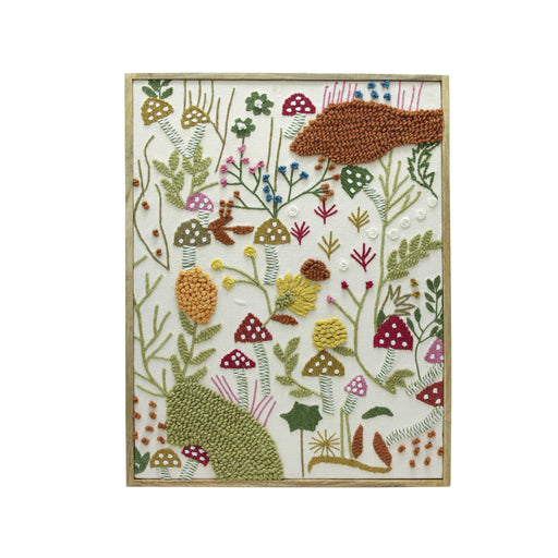 Muro - "Forage" Embroidered Wall Art - DecorGalore4U