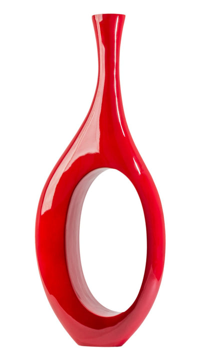 Trombone Red // Set of Two Vases